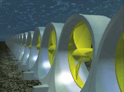 Eoliennes sous marines