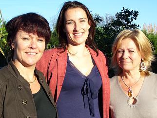 Pascale Dechambre, Julie Poutiquet et Sylvie Catelan